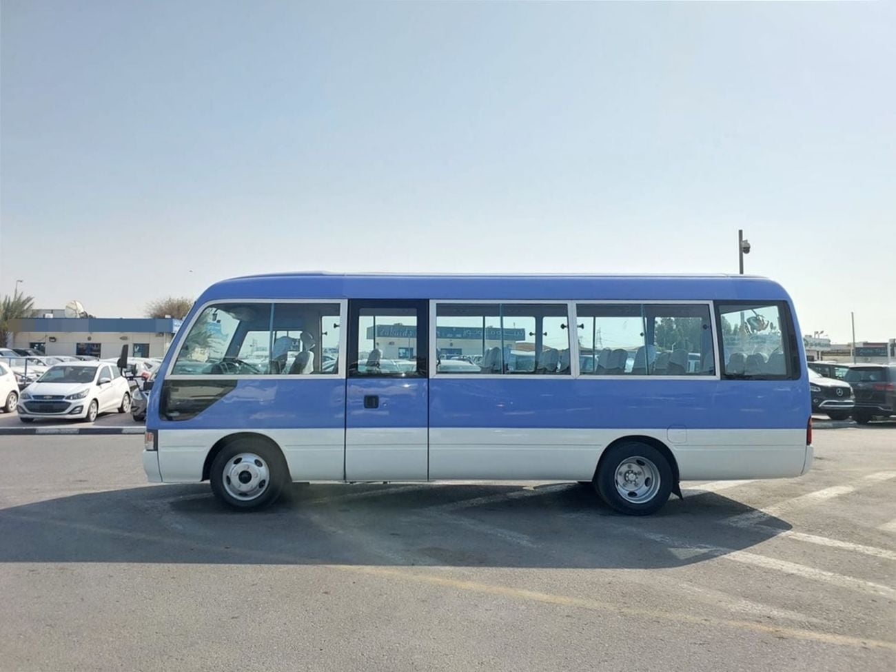 تويوتا كوستر (RAMADAN OFFER) TOYOTA COASTER BUS RHD 1997 MODEL 4.2 L DIESEL AUTOMATIC(PM09832)