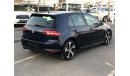Volkswagen Golf GTI model 2014 GCC car prefect condition full option panoramic roof leather seats back camera back a