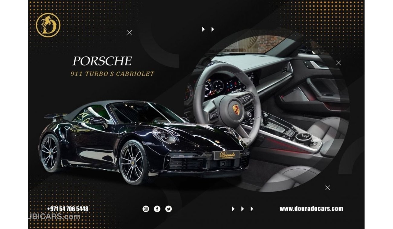 بورش 911 توربو S Cabriolet | Brand New | 2023 | Fully Loaded | 3.7-L | 640 HP
