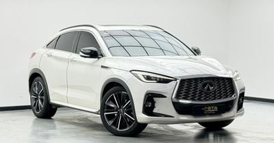 Infiniti QX55 SENSORY 2023 Infiniti QX55 Sensory, 2028 Infiniti Warranty + Service Pack, Very Low Km, Fully Loaded, GCC