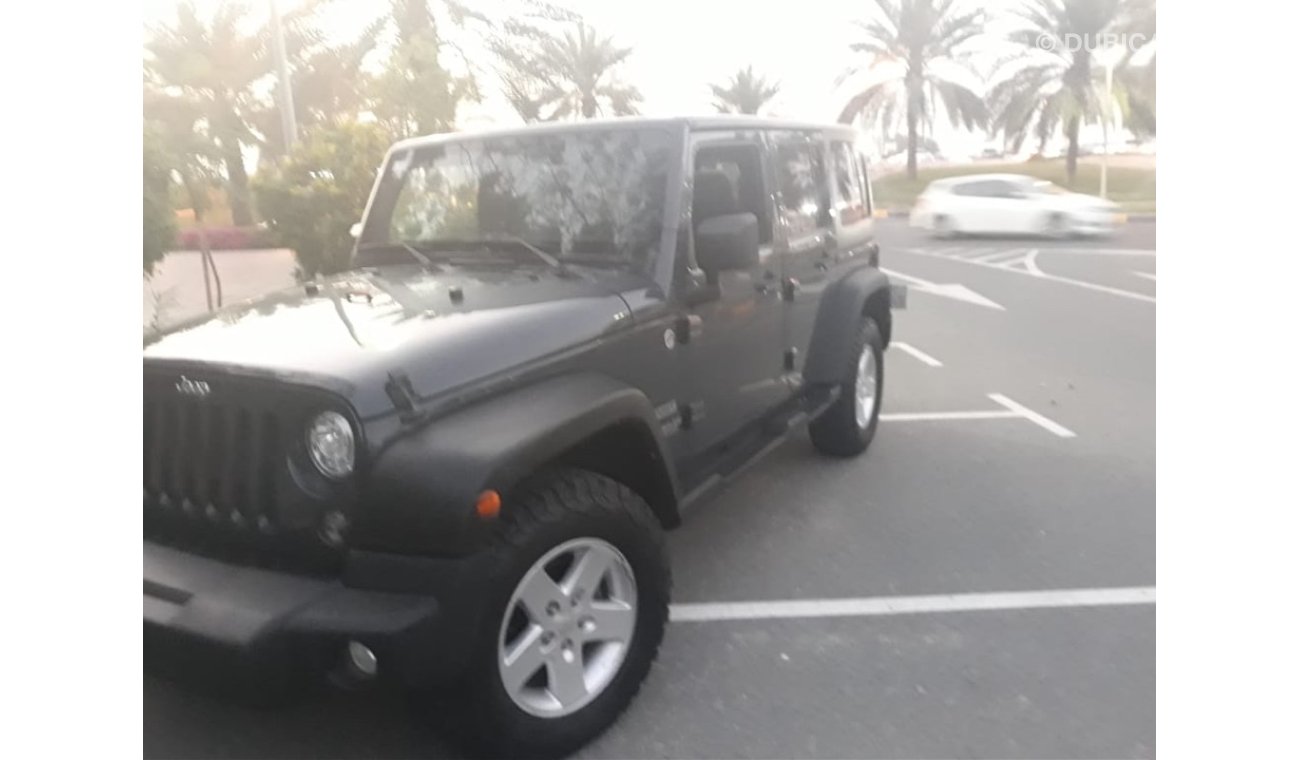 Jeep Wrangler Jeep 2017 us very good condition km70000