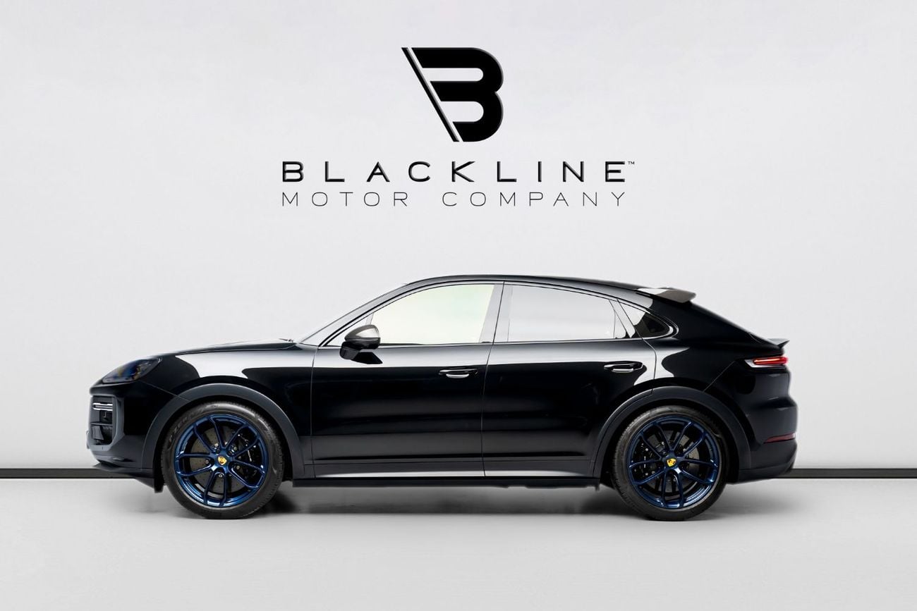 Porsche Cayenne TURBO GT BUY NOW, PAY 2027 | THE BLACKLINE STANDARD | 2027 Porsche Warranty, Low KMs, GCC