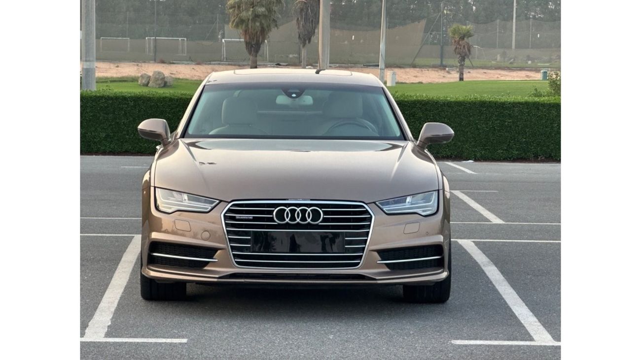 Audi A7 35 FSI quattro Exclusive MODEL 2015 GCC CAR PERFECT CONDITION INSIDE AND OUTSIDE FULL OPTION PANORAM