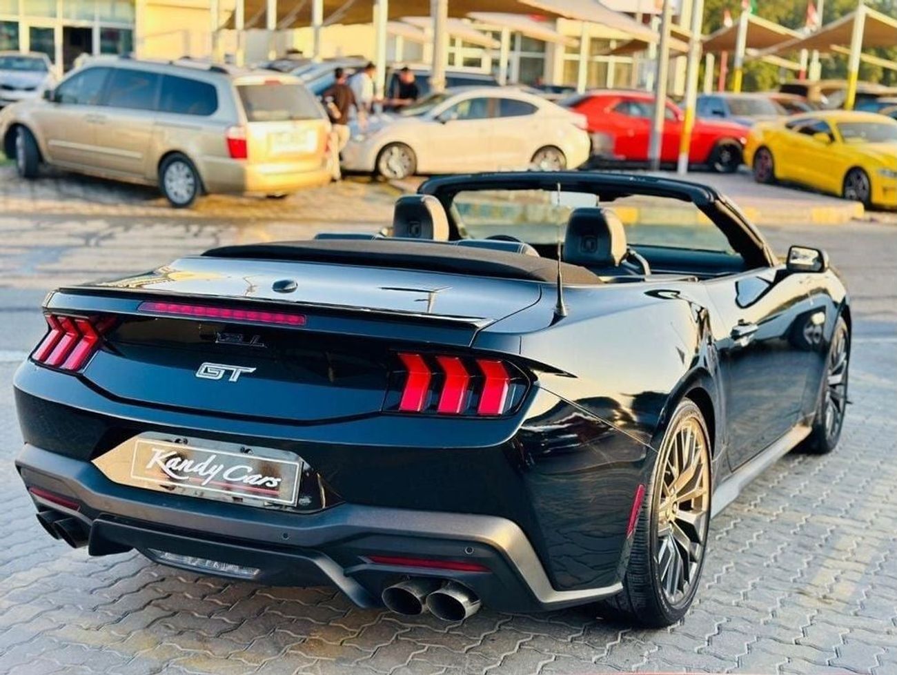 Ford Mustang GT Premium 5.0L (435 HP) Convertible A/T | Monthly AED 3070/- | 0% DP | Digital Cluster | # 10488