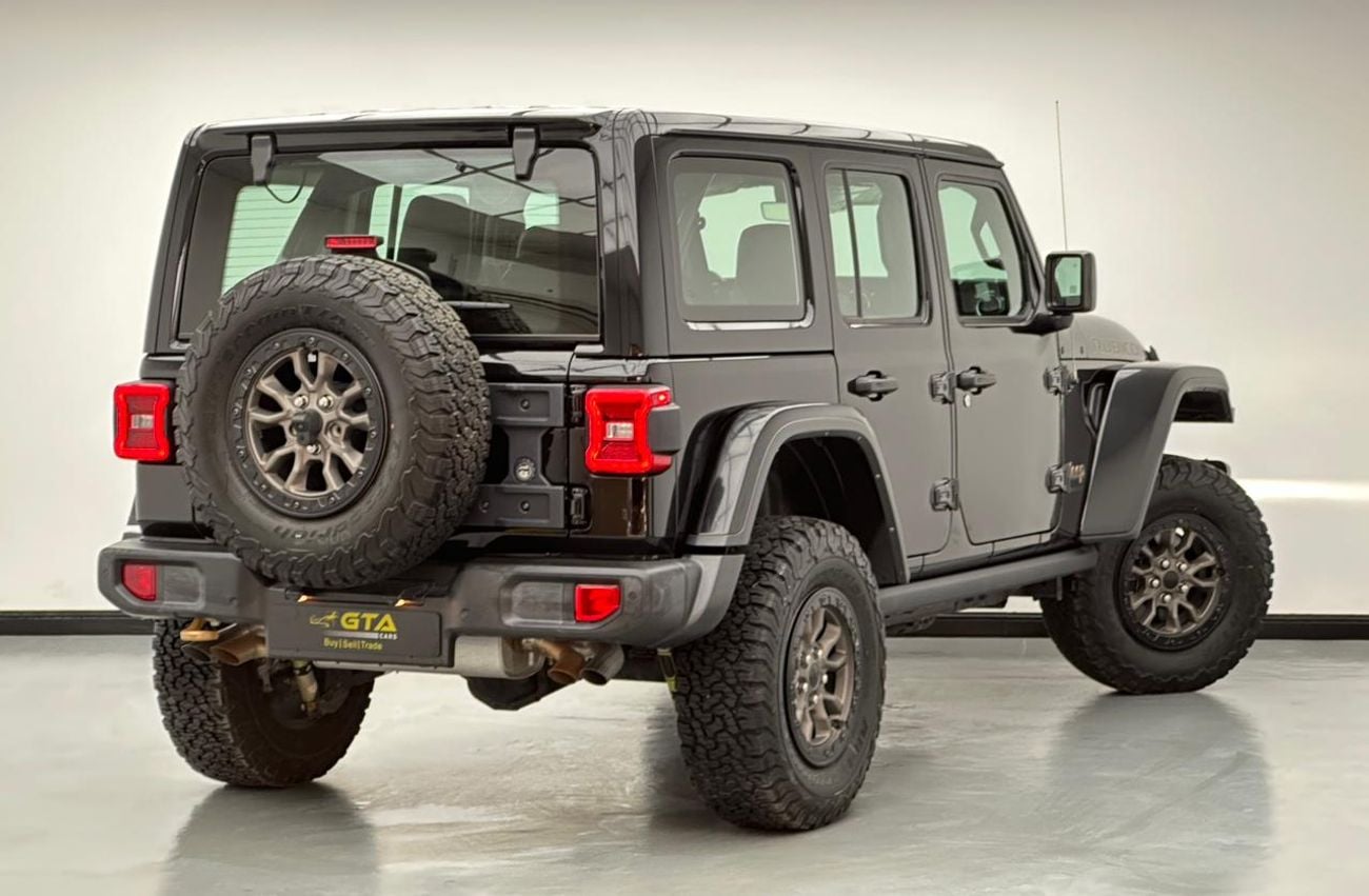 جيب رانجلر أنليميتد 2023 Jeep Wrangler Rubicon 392 SRT, Feb/2027 JEEP Warranty, Excellent Condition, GCC