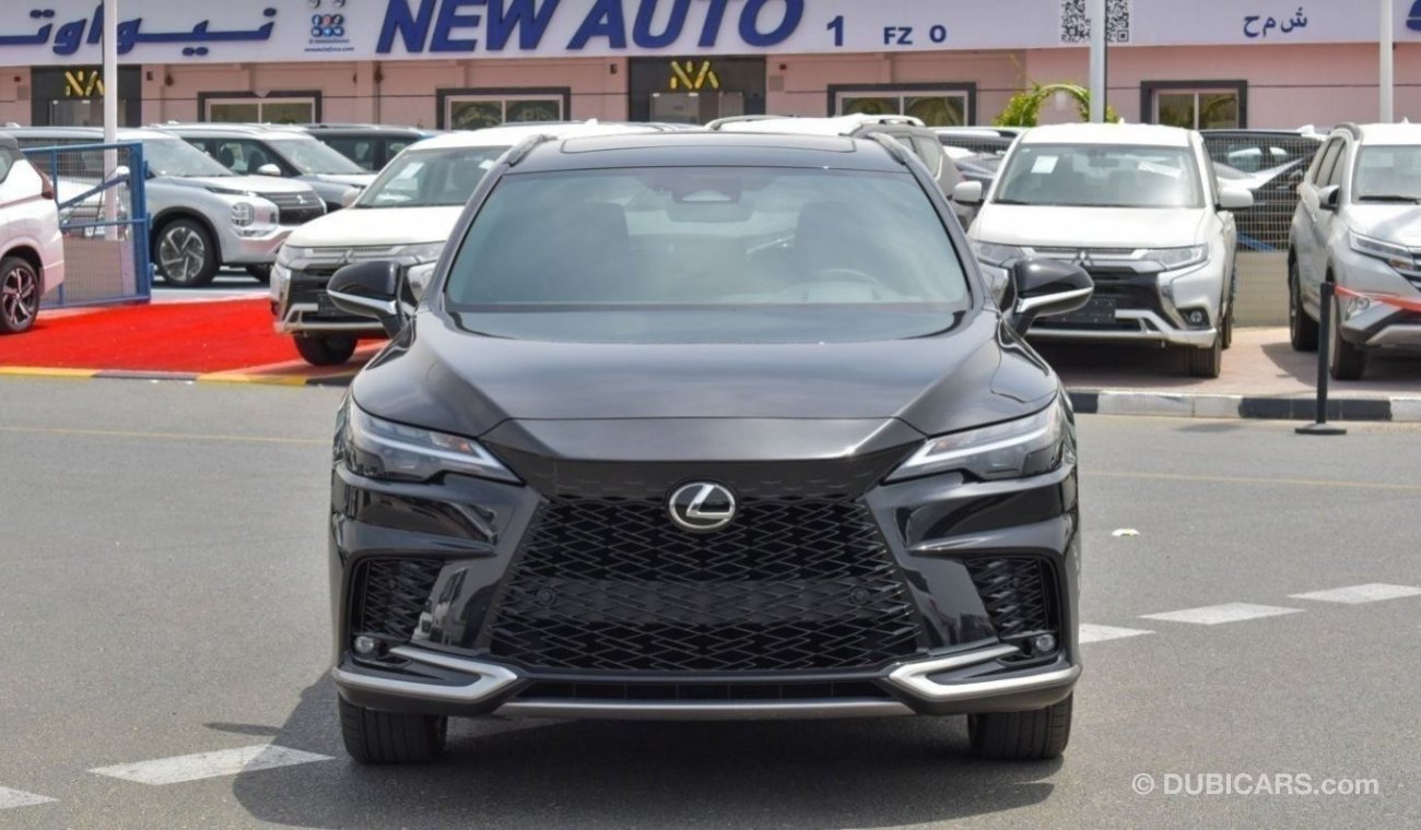 لكزس RX 350 Brand New Lexus RX350-23-F1-01 2.4L | Petrol | Black- Red | 2023 | For Export only