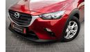 Mazda CX3 Skyactiv | 1,428 P.M  | 0% Downpayment | Excellent Condition!