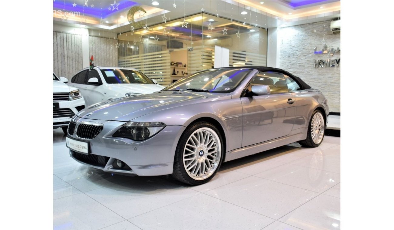 BMW 645 EXCELLENT DEAL for our BMW 645Ci CONVERTIBLE ( 2004 Model! ) in Silver Color! GCC Specs