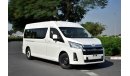 Toyota Hiace High Roof Gl 2.8l Turbo Diesel 13 Seater  Manual Transmission With Rear Automatic Ac And Cooler
