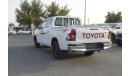 تويوتا هيلوكس PICKUP 2.4L ENGINE 2019 MODEL BASIC OPTION WITH SILVER CHROME MANUAL TRANSMISSION DIESEL EXPORT ONLY