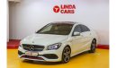 Mercedes-Benz CLA 250 RESERVED ||| Mercedes Benz CLA 250 AMG 2018 GCC under Warranty with Flexible Down-Payment.