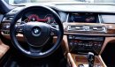 بي أم دبليو 750 BMW 750LI V8 4.4L 2013 MODEL GCC CAR IN VERY GOOD CONDITION