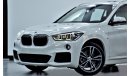 بي أم دبليو X1 EXCELLENT DEAL for our BMW X1 sDrive20i M-Kit ( 2018 Model ) in White Color GCC Specs