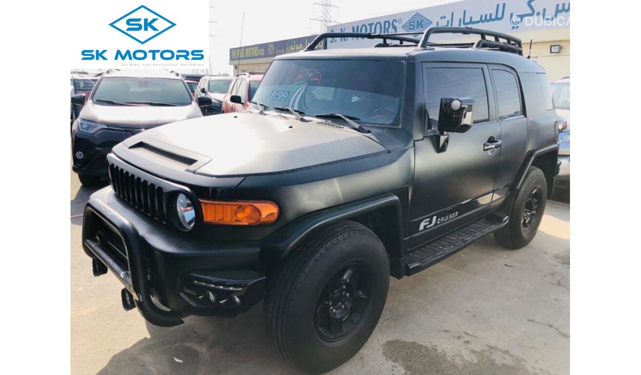 Toyota FJ Cruiser GCC RTA PASSED-JEEP-SPOILER-LEATHER SEATS-NEAT AND CLEAN INTERIOR-CAR CODE-70568