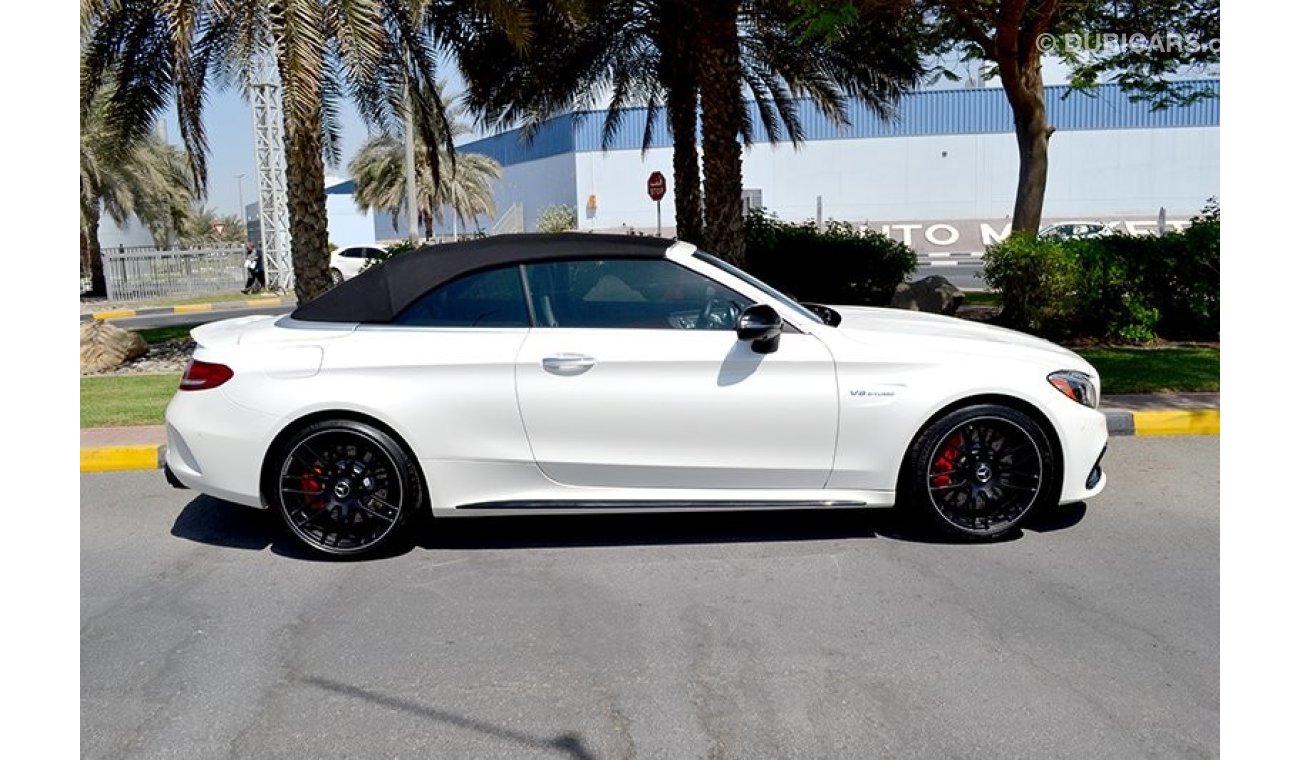 مرسيدس بنز C 63 AMG ZERO DOWN PAYMENT - 7,000 AED/MONTHLY - UNDER WARRANTY