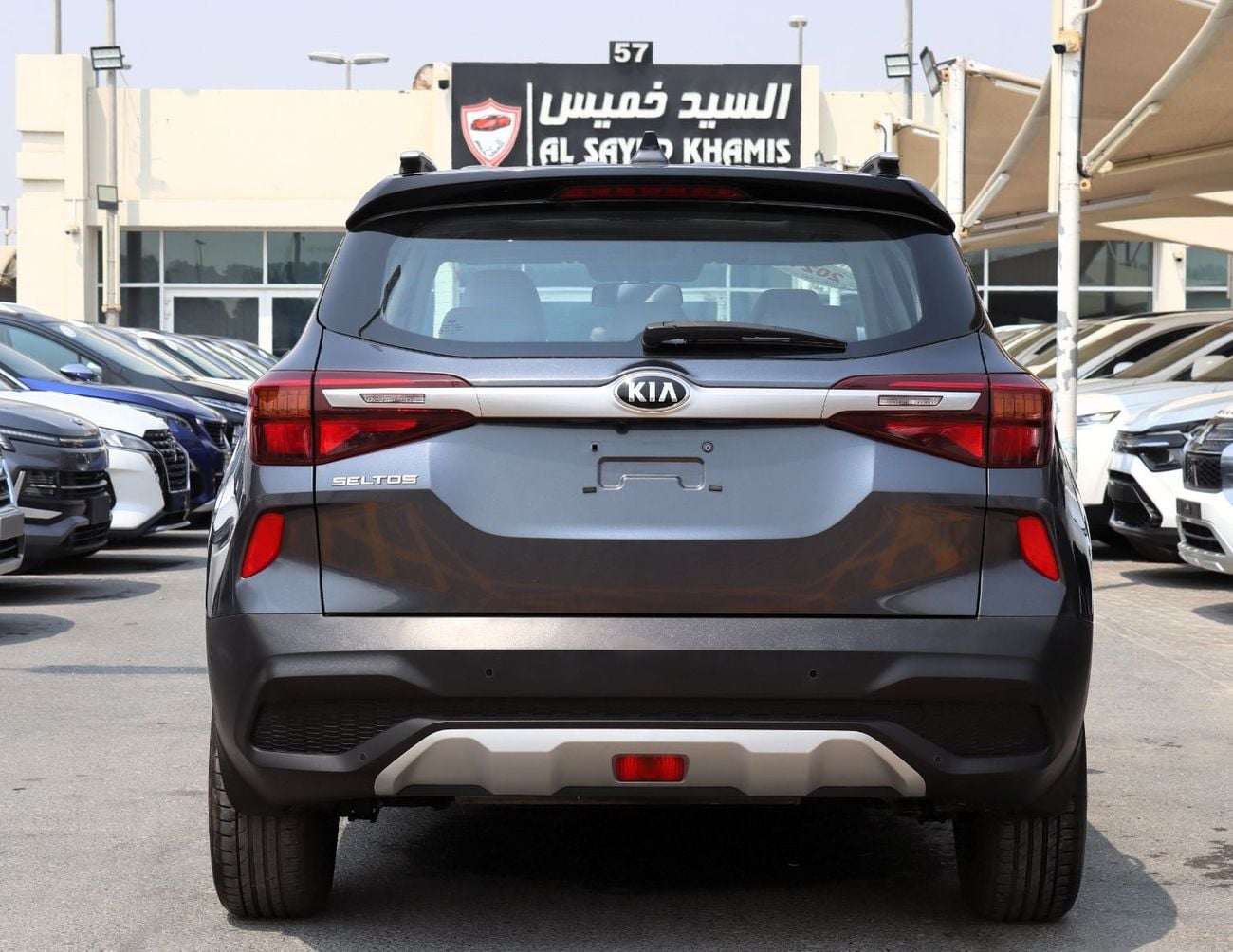 Kia Seltos EX ACCIDENTS FREE - GCC - ORIGINAL PAINT - SUNROOF - PERFECT CONDITION INSIDE OUT - 1600 CC
