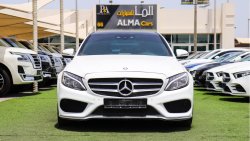 Mercedes-Benz C200 Gcc top opition AMG first owner
