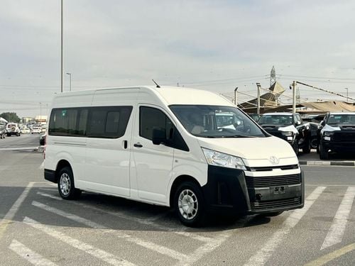 Toyota Hiace GL 2023 Toyota Hiace 3.5L V6 - GCC - Passenger Full Automatic - Patrol - 13 Seater - No Accident - 8
