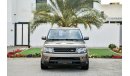 لاند روفر رانج روفر سبورت إتش أس إي Range Rover Sport - GCC - AED 2,606 PER MONTH - 0% DOWNPAYMENT