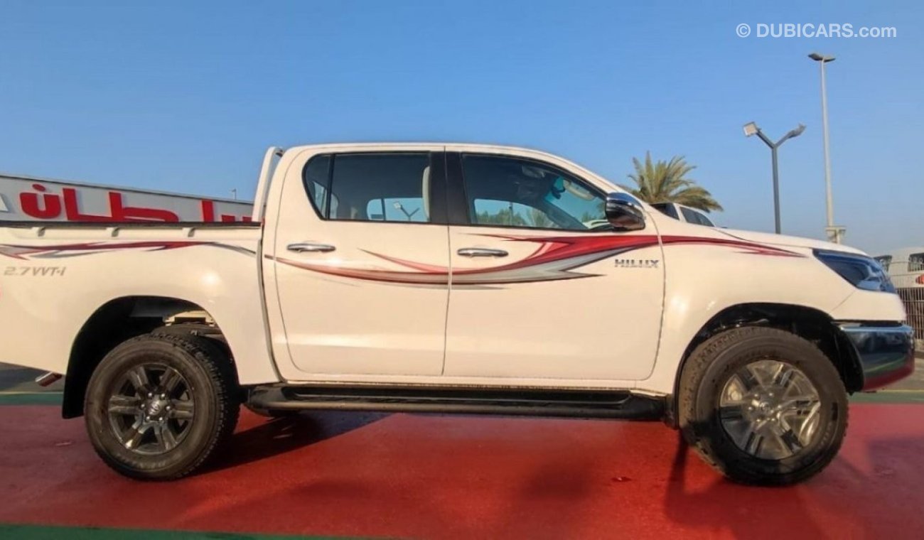 Toyota Hilux T- Hilux 2.7 Petrol 4x4 A/T 2023 White color