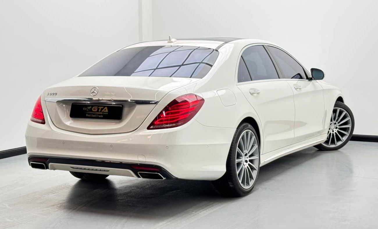 Mercedes Benz S550 2015 Mercedes-Benz S500L AMG, Service History, Excellent Condition, GCC