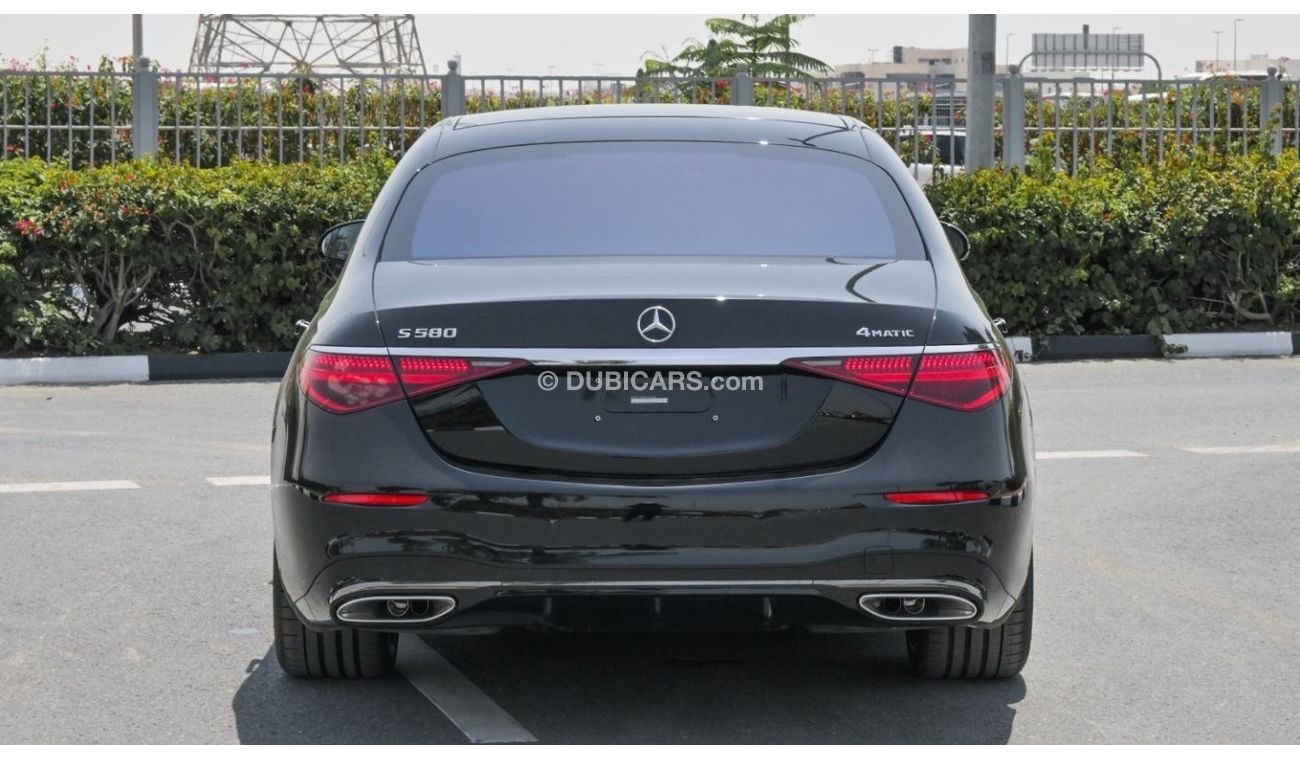 مرسيدس بنز S 580 Mercedes Benz S 580 4Matic V8 | HUD | Pilot Seats Fully Loaded REAR AXLE STEERING | 2024