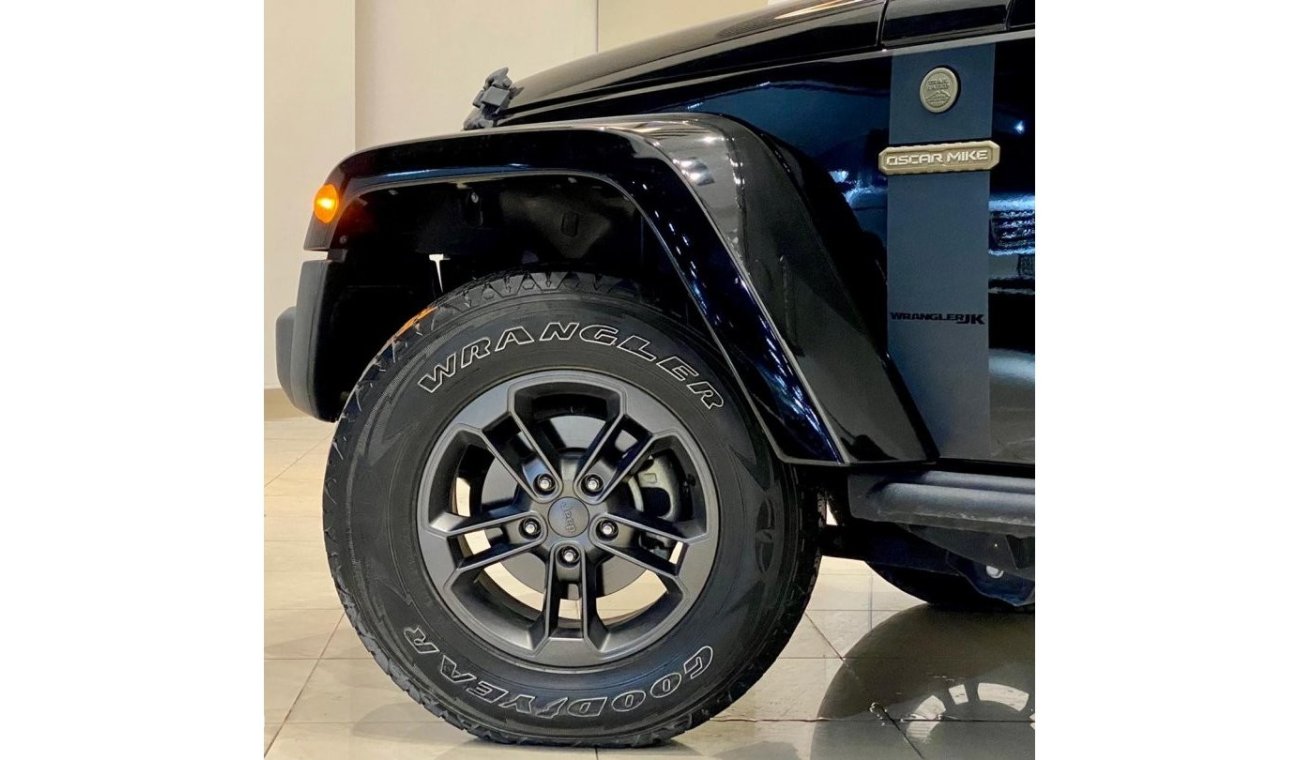 جيب رانجلر 2018 Jeep Wrangler Oscar Mike Edition, Jeep Warranty, Jeep Service History, GCC