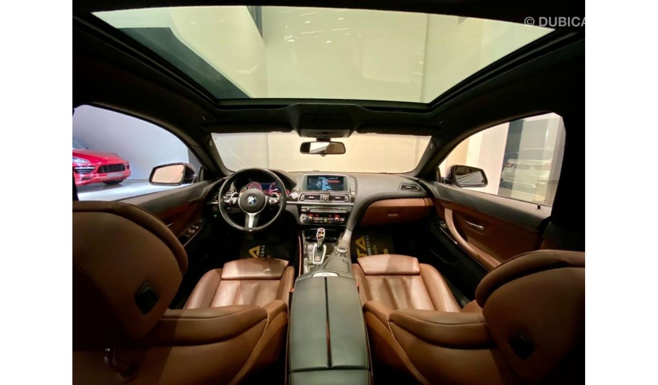 بي أم دبليو 640i 2015 BMW 640i Gran Coupe M Sport, Warranty, Full BMW Service History, GCC