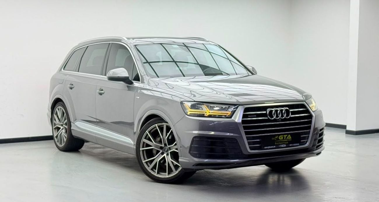 Audi Q7 45 TFSI S-LINE LUXURY 2018 Audi Q7 45 TFSI S-Line, Gta Service Contract, Full Agency Service History