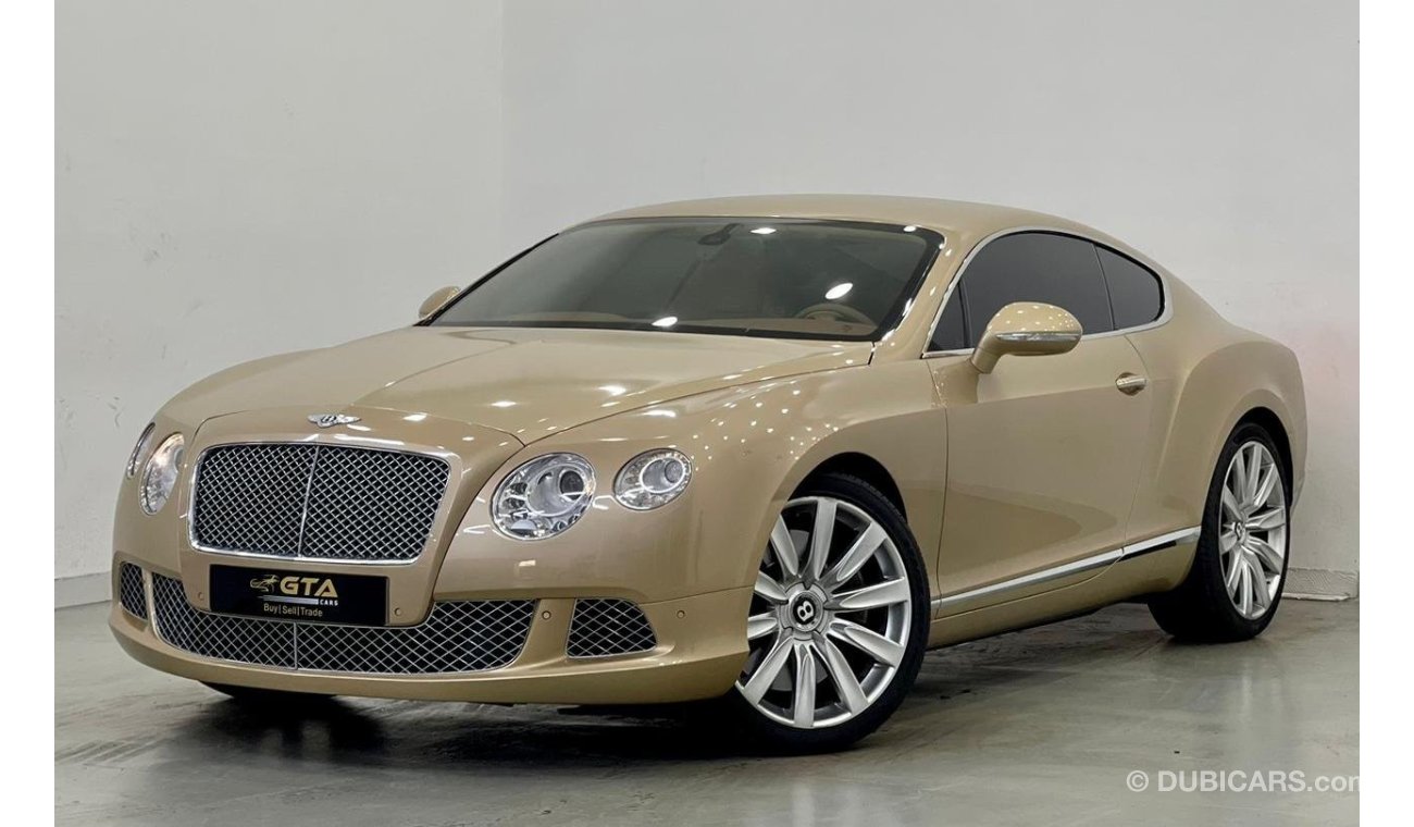 بنتلي كونتيننتال جي تي 2013 Bentley Continental GT W12, Full Service History, GCC