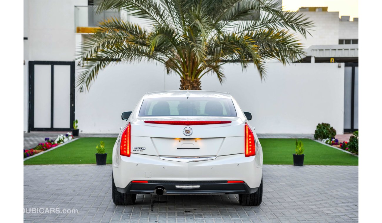 Cadillac ATS Cadillac ATS - 2014 - AED 1,057 P.M - Under Warranty - 0% DOWNPAYMENT