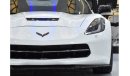 Chevrolet Corvette EXCELLENT DEAL for our Chevrolet Corvette C7 Stingray ( 2015 Model ) in White Color GCC Specs