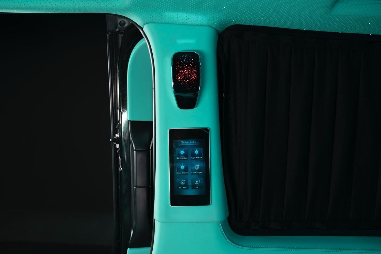 مرسيدس بنز فيتو Two-Tone Exterior | Turquoise Luxury Interior | Captain Seats | Starlight Roof | 360° Camera