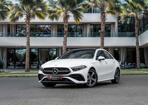 مرسيدس بنز A 200 L Sedan | 3,133 P.M  | 0% Downpayment | Brand New