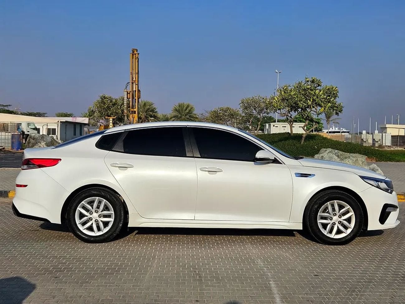 كيا أوبتيما GCC Premium Condition With Low KM With Pedal Shifter Avaliable With Bank Finance