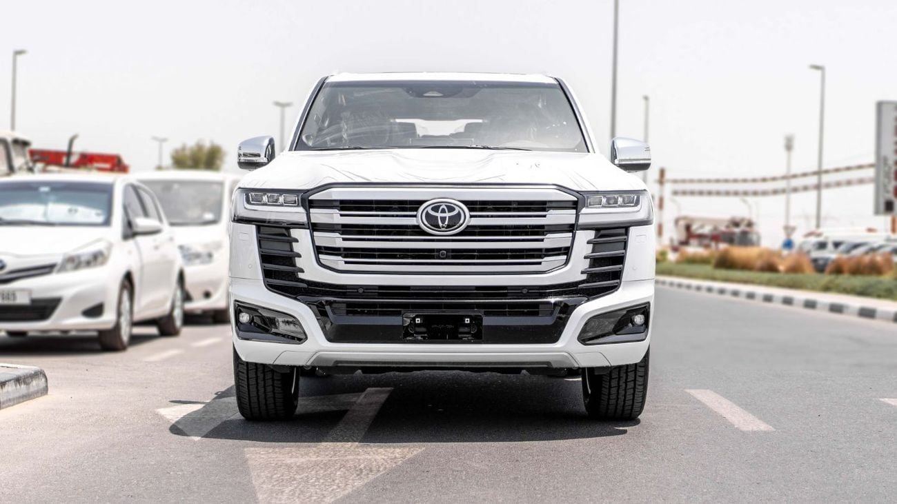 Toyota Land Cruiser 2025 Toyota Land Cruiser 300 VXR 3.5L AT Hybrid (White-Red)