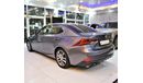 Lexus IS300 ORIGINAL PAINT ( صبغ وكاله ) AGENCY WARRANTY! Lexus IS 300 2019 Model!! in Grey Color! GCC Specs