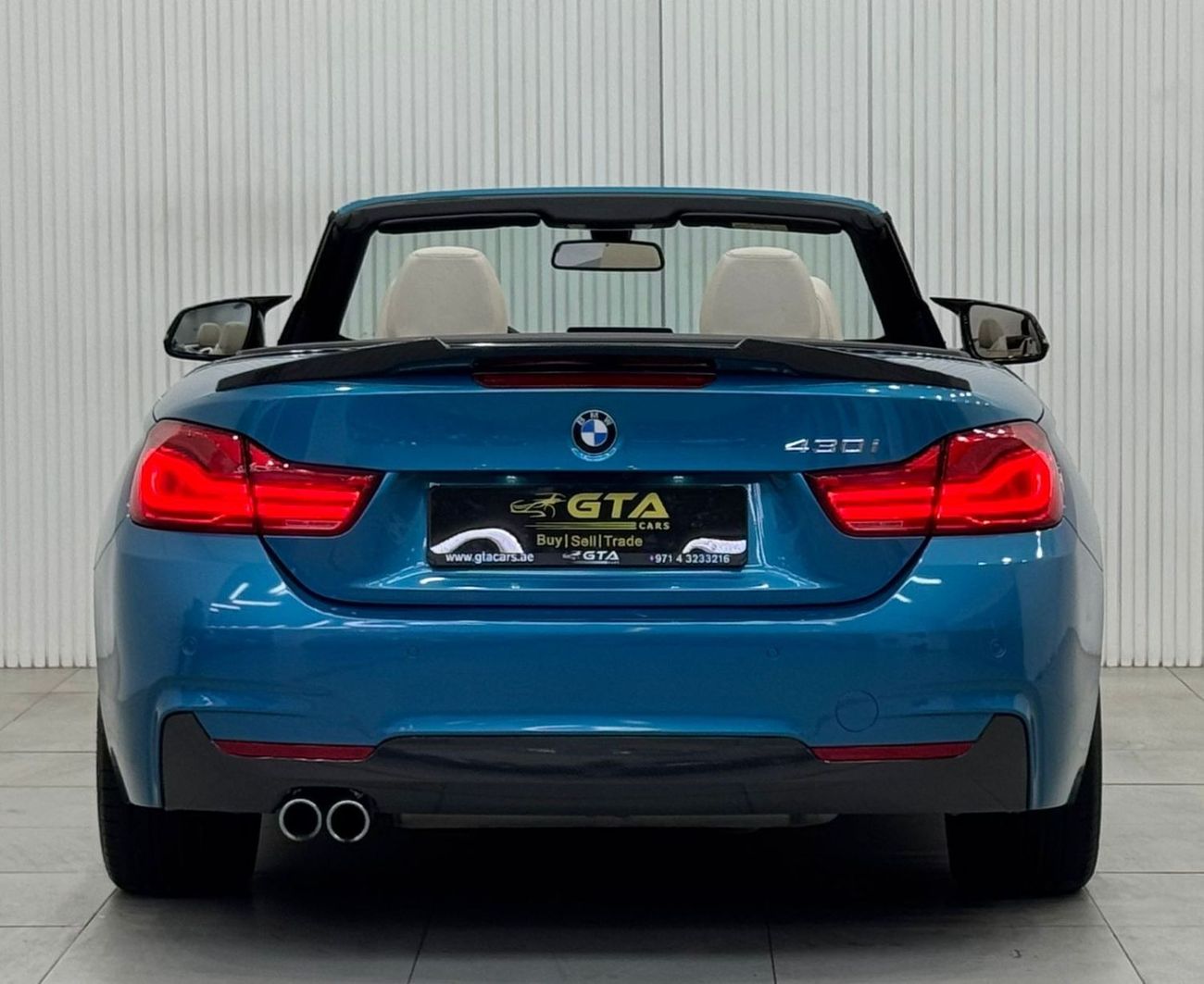 BMW 430i M Sport 2.0L 2018 BMW 430i M-Sport Convertible, Warranty, March 2025 BMW Service Pack, Excellent Con