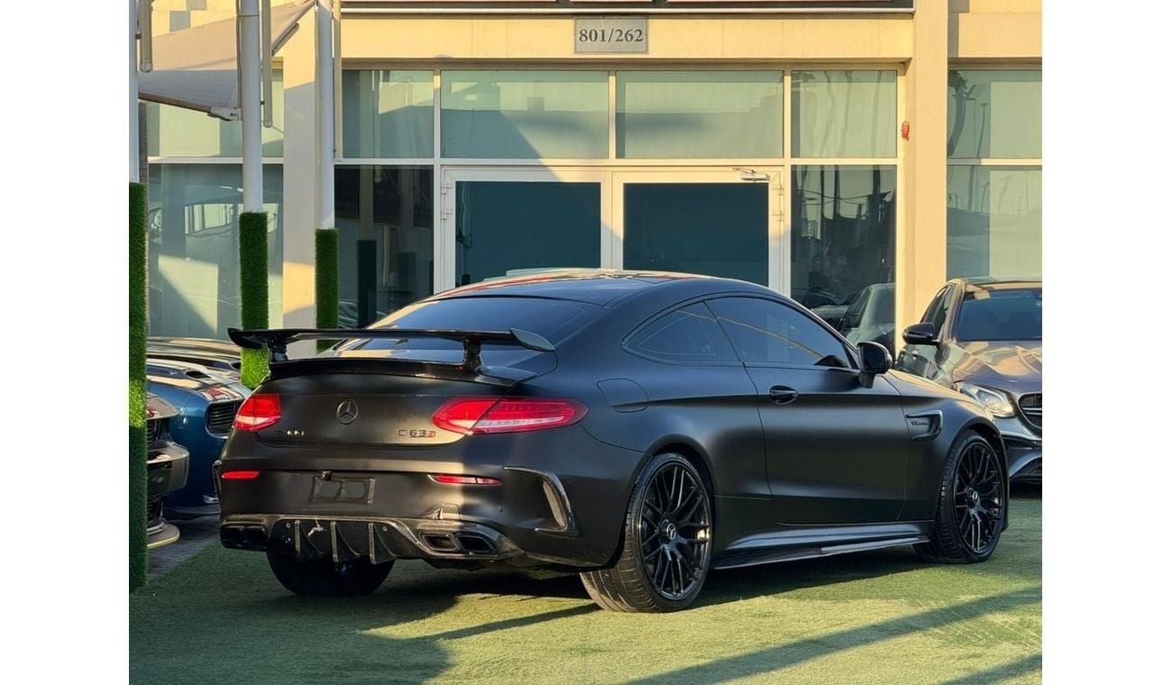 مرسيدس بنز C 63 AMG MERCEDES BENZ AMG C63S 2017 COUPE GCC FULL OPTION PERFECT CONDITION