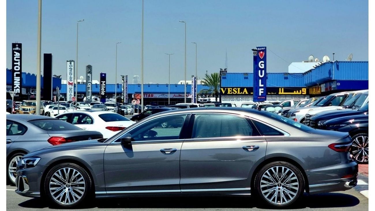 Audi A8 L 55 TFSI QUATTRO V6 3.0L Warrants & Service 2023 GCC