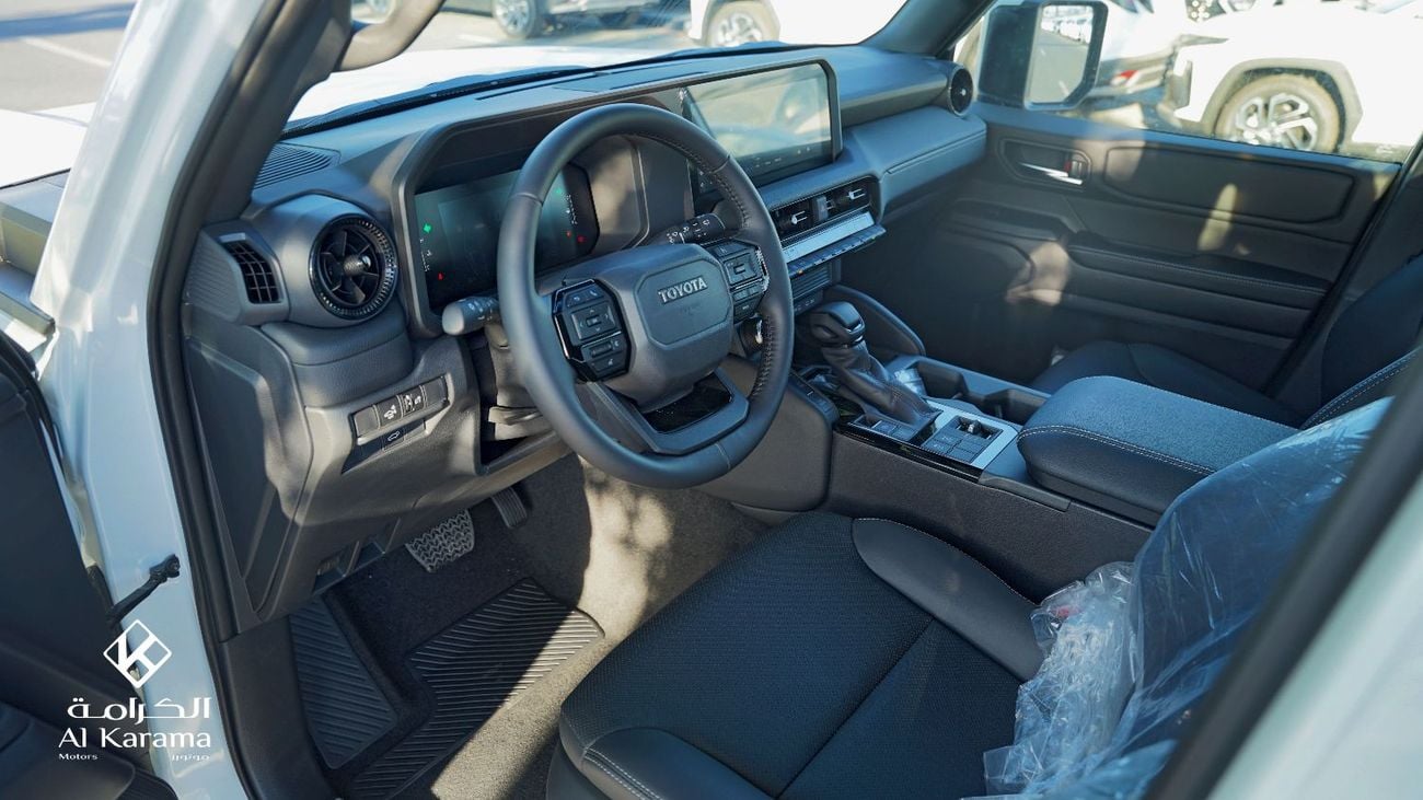 Toyota Prado All Rounder G - 2.4L Petrol Engine - GCC - Leather Seats - Diff Lock - Sunroof