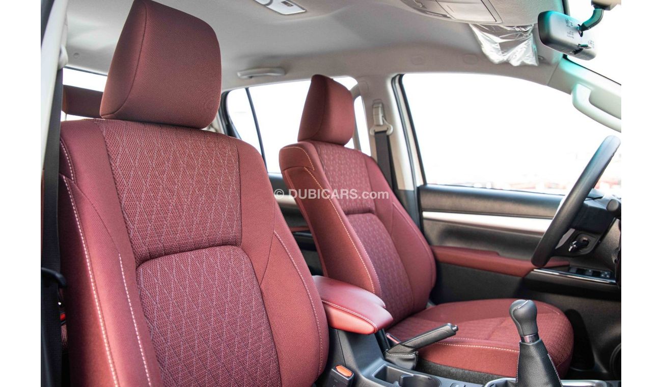 Toyota Hilux 2023 Toyota Hilux 4x4 DC 2.7 HI SR5 Petrol Manual - Super white inside red - Export Only