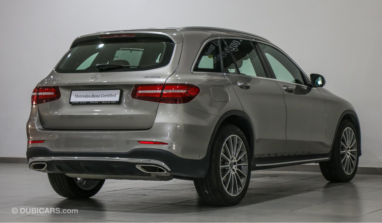 Mercedes-Benz GLC 250 4Matic 2019 MY with 4 years of service and 5 years of warranty