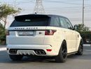 Land Rover Range Rover Sport RANGE ROVER SVR MODEL 2018 KILOMETERS 78000 GCC Counter service at Al Tayer Agency until 2028