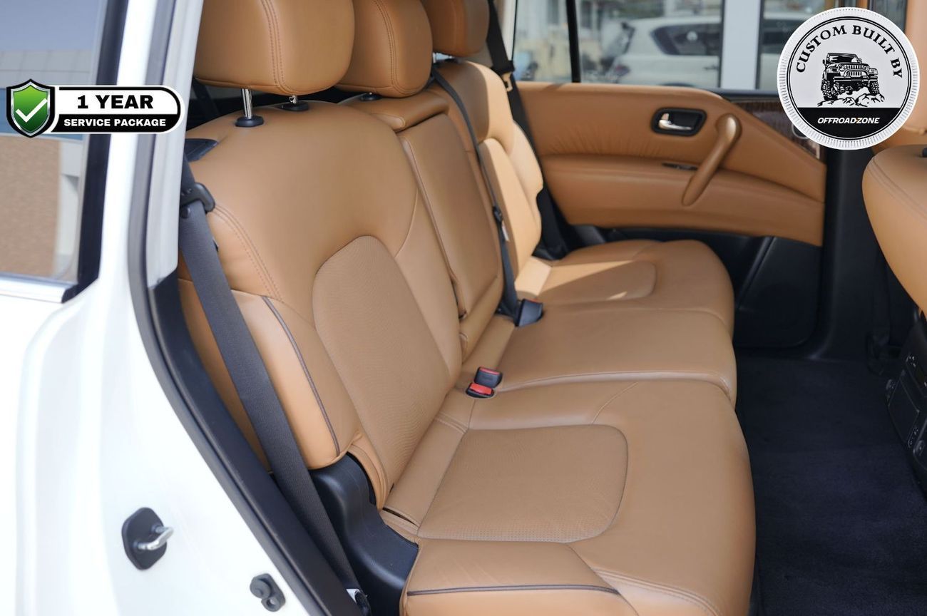 Nissan Patrol Nissan Patrol White Platinum / 1 Year Service Package Included