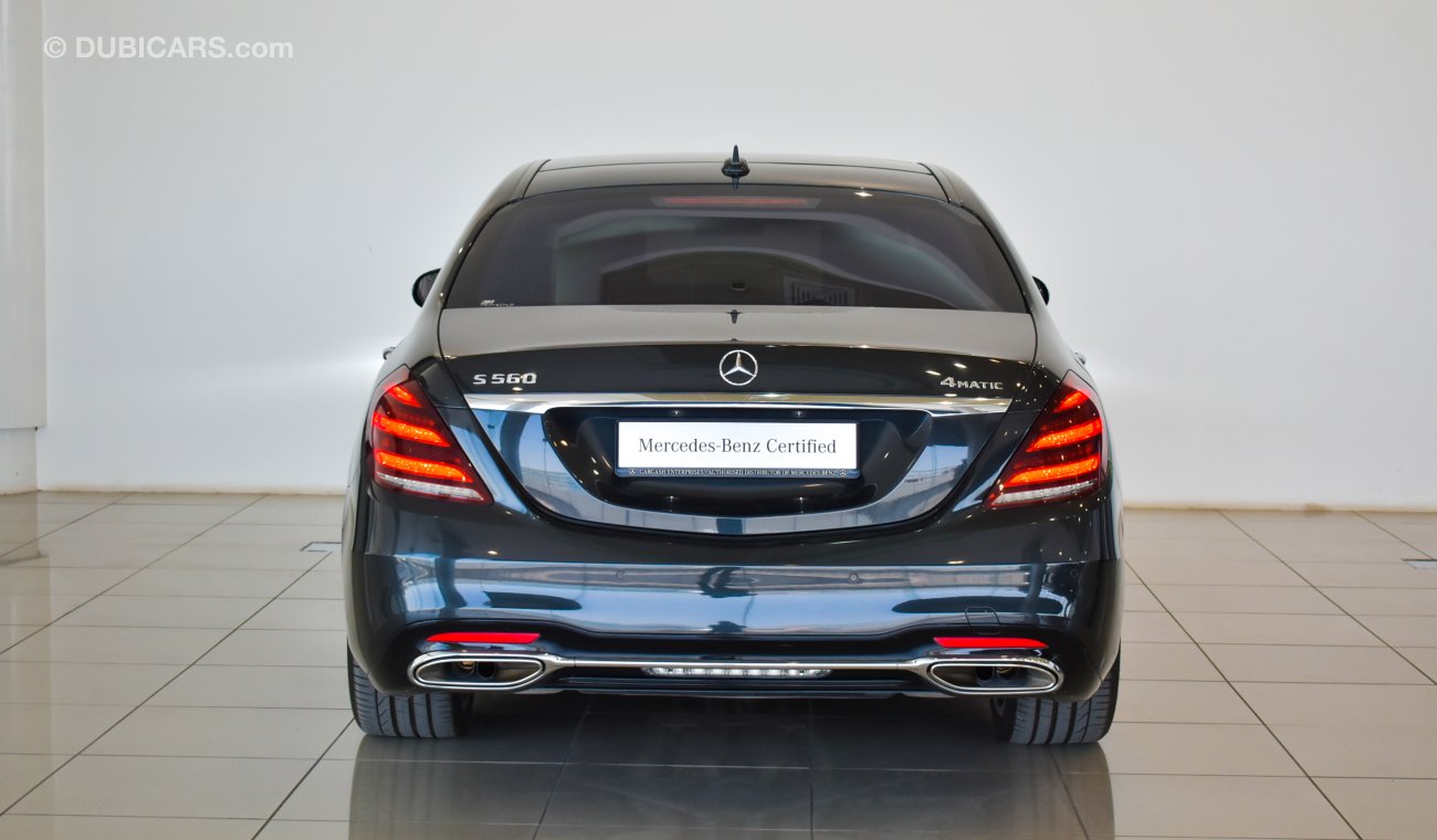 Mercedes-Benz S 560 4M LWB SALOON Reference:  VSB 31916 Certified Pre-Owned