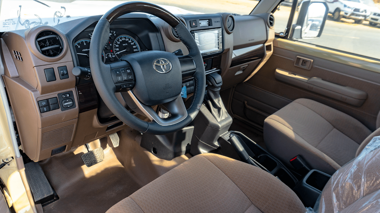 Toyota Land Cruiser Pick Up ECTKSA006 – 2025 Toyota LC79 Single Cab Pick Up - 2.8L Diesel Auto - Mid - Beige with Beige Interior