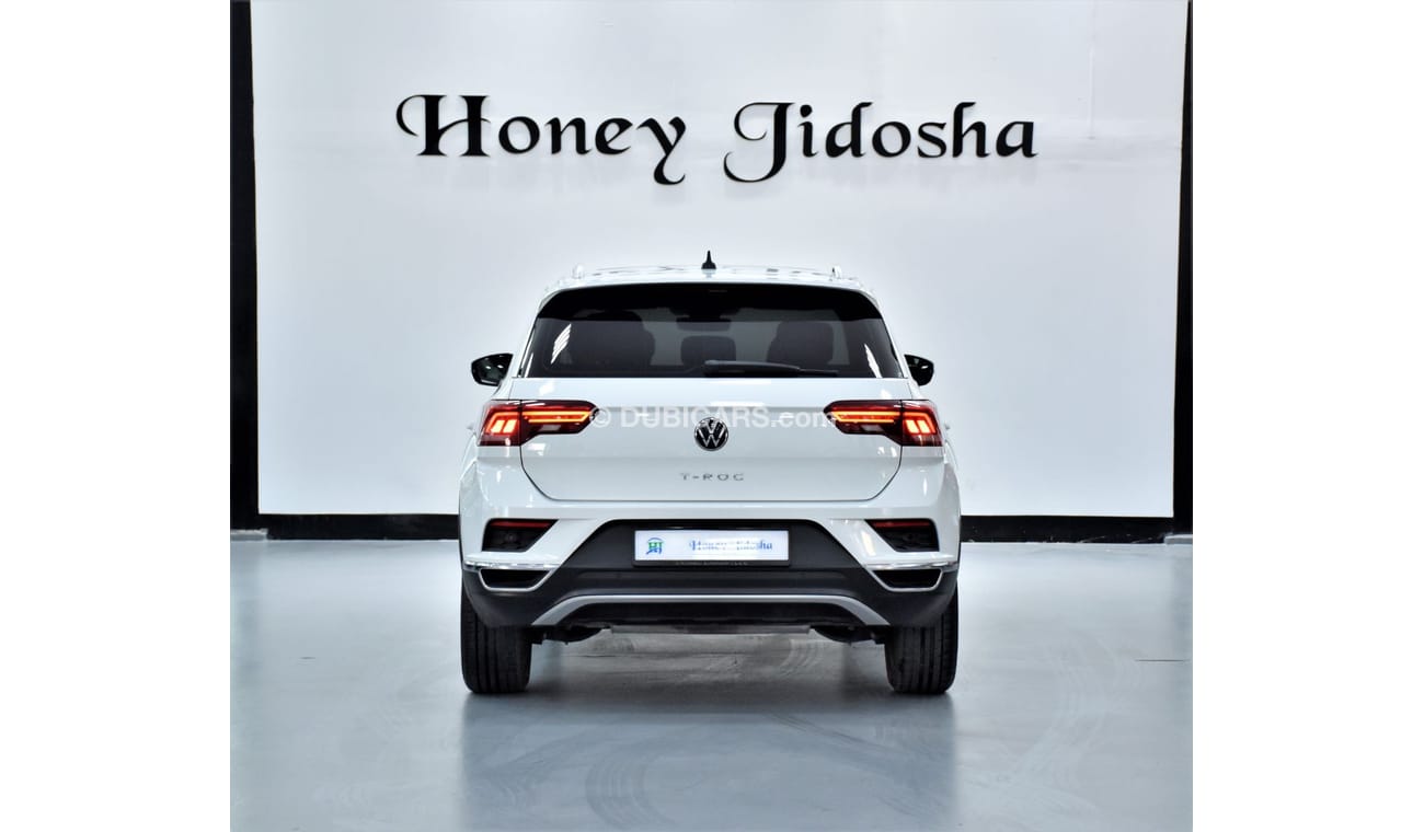 Volkswagen T ROC EXCELLENT DEAL for our Volkswagen T-ROC ( 2021 Model ) in White Color GCC Specs