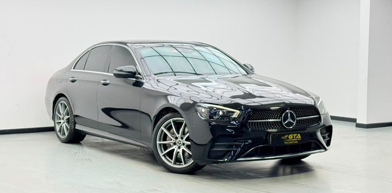Mercedes Benz E300 AMG 2021 Mercedes Benz E300, Warranty, Full Mercedes Service History, Excellent Condition, GCC