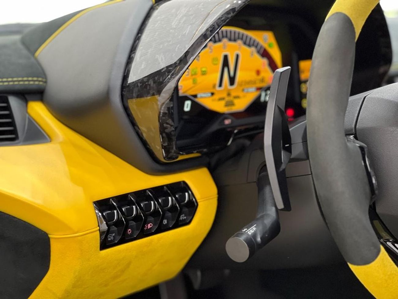 Lamborghini Aventador 2016 Lamborghini Aventador SV Roadster (Full Forged Carbon), Service History, GCC